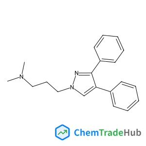 3-(3,4-Diphenyl-1H-pyrazol-1-yl)-N,N-dimethyl-1-propanamine