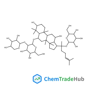 (3beta,6alpha,12beta)-20-(beta-D-Glucopyranosyloxy)-3,12-dihydroxydammar-24-en-6-yl 2-O-beta-D-xylopyranosyl-beta-D-glucopyranoside