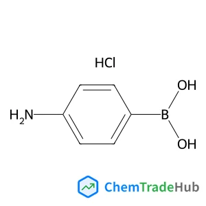 (4-Aminophenyl)boronic acid hydrochloride (1:1)