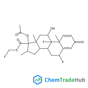 (6alpha,11beta,16alpha,17alpha)-6,9-Difluoro-17-{[(fluoromethyl)sulfanyl]carbonyl}-11-hydroxy-16-methyl-3-oxoandrosta-1,4-dien-17-yl acetate