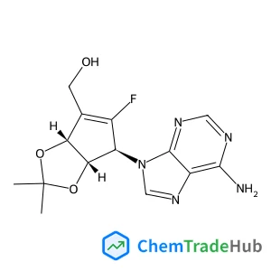 [(3aR,6S,6aS)-6-(6-aminopurin-9-yl)-5-fluoro-2,2-dimethyl-6,6a-dihydro-3aH-cyclopenta[d][1,3]dioxol-4-yl]methanol