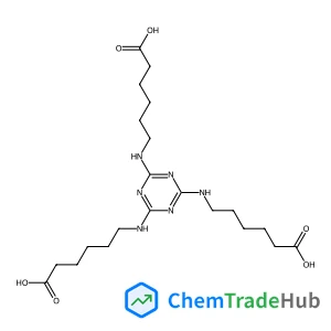 6,6',6''-(1,3,5-Triazine-2,4,6-triyltriimino)trihexanoic acid