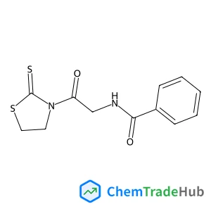 N-[2-Oxo-2-(2-thioxo-1,3-thiazolidin-3-yl)ethyl]benzamide