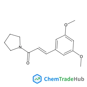 (2E)-3-(3,5-Dimethoxyphenyl)-1-(1-pyrrolidinyl)-2-propen-1-one (2E)-3-(3,5-Dimethoxyphenyl)-1-(1-pyrrolidinyl)-2-propen-1-one