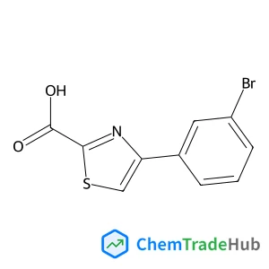 4-(3-Bromophenyl)-1,3-thiazole-2-carboxylic acid