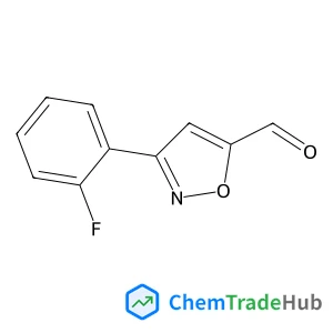 3-(2-Fluorophenyl)-1,2-oxazole-5-carbaldehyde Chemical_Structure_Of