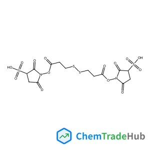 1,1'-{Disulfanediylbis[(1-oxo-3,1-propanediyl)oxy]}bis(2,5-dioxo-3-pyrrolidinesulfonic acid)
