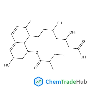 (3R,5R)-3,5-Dihydroxy-7-[(1S,2S,6S,8S,8aR)-6-hydroxy-2-methyl-8-{[(2S)-2-methylbutanoyl]oxy}-1,2,6,7,8,8a-hexahydro-1-naphthalenyl]heptanoic acid