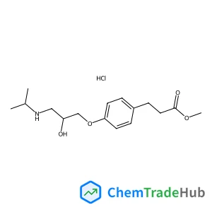 Methyl 3-{4-[2-hydroxy-3-(isopropylamino)propoxy]phenyl}propanoate hydrochloride (1:1)