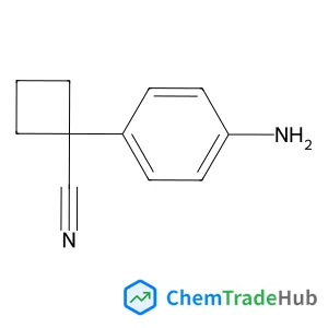 1-(4-Aminophenyl)cyclobutanecarbonitrile