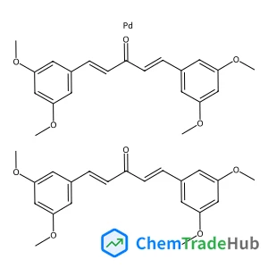 1,5-Bis(3,5-dimethoxyphenyl)-3-pentanone - palladium (2:1)