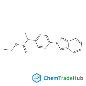 Ethyl 2-[4-(2H-indazol-2-yl)phenyl]propanoate
