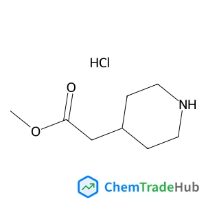 Methyl 4-piperidinylacetate hydrochloride (1:1)