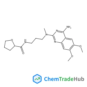N-{3-[(4-Amino-6,7-dimethoxy-2-quinazolinyl)(methyl)amino]propyl}tetrahydro-2-furancarboxamide