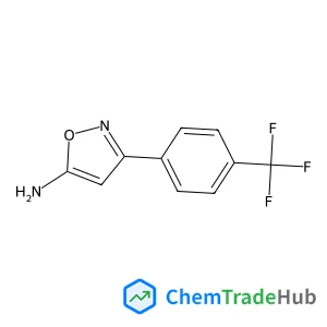 3-[4-(Trifluoromethyl)phenyl]-1,2-oxazol-5-amine