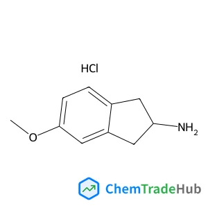 5-Methoxy-2-indanamine hydrochloride (1:1)