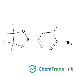 2-Fluoro-4-(4,4,5,5-tetramethyl-1,3,2-dioxaborolan-2-yl)aniline 2-Fluoro-4-(4,4,5,5-tetramethyl-1,3,2-dioxaborolan-2-yl)aniline