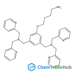 4-(3,5-Bis{[bis(2-pyridinylmethyl)amino]methyl}phenoxy)-1-butanamine