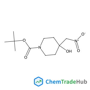 2-Methyl-2-propanyl 4-hydroxy-4-(nitromethyl)-1-piperidinecarboxylate