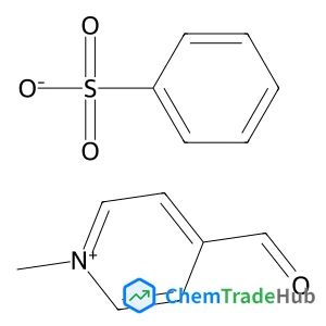 4-Formyl-1-methylpyridinium benzenesulfonate structure 4-Formyl-1-methylpyridinium benzenesulfonate structure
