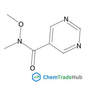 N-Methoxy-N-methyl-5-pyrimidinecarboxamide