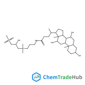 3-[Dimethyl(3-{[(3alpha,5beta,7alpha,12alpha)-3,7,12-trihydroxy-24-oxocholan-24-yl]amino}propyl)ammonio]-2-hydroxy-1-propanesulfonate