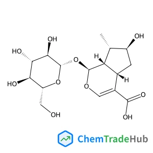 (1S,4aS,6S,7S,7aS)-1-(beta-D-Glucopyranosyloxy)-6-hydroxy-7-methyl-1,4a,5,6,7,7a-hexahydrocyclopenta[c]pyran-4-carboxylic acid