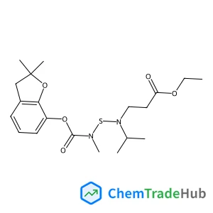 Ethyl N-{[{[(2,2-dimethyl-2,3-dihydro-1-benzofuran-7-yl)oxy]carbonyl}(methyl)amino]sulfanyl}-N-isopropyl-beta-alaninate