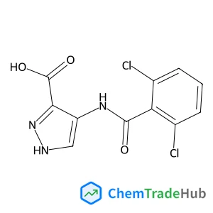 4-[(2,6-Dichlorobenzoyl)amino]-1H-pyrazole-5-carboxylic acid