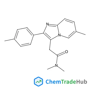 N,N-Dimethyl-2-[6-methyl-2-(4-methylphenyl)imidazo[1,2-a]pyridin-3-yl]acetamide