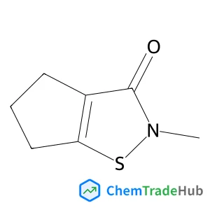 2-Methyl-5,6-dihydro-2H-cyclopenta[d][1,2]thiazol-3(4H)-one