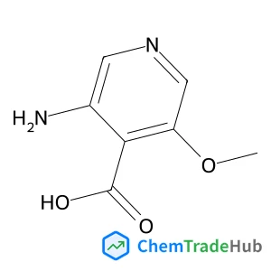 3-Amino-5-methoxyisonicotinic acid structure 3-Amino-5-methoxyisonicotinic acid structure