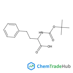 (2R)-2-({[(2-Methyl-2-propanyl)oxy]carbonyl}amino)-4-phenylbutanoic acid