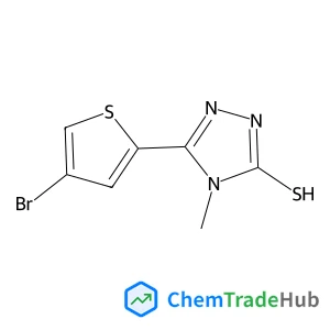 5-(4-Bromo-2-thienyl)-4-methyl-2,4-dihydro-3H-1,2,4-triazole-3-thione