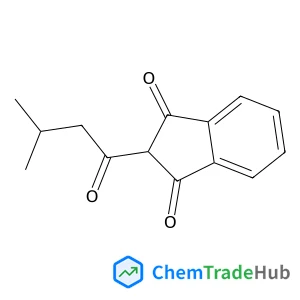2-(3-Methylbutanoyl)-1H-indene-1,3(2H)-dione