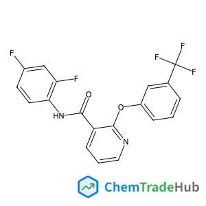 N-(2,4-Difluorophenyl)-2-[3-(trifluoromethyl)phenoxy]nicotinamide
