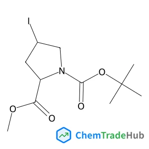 2-Methyl 1-(2-methyl-2-propanyl) (2S,4R)-4-iodo-1,2-pyrrolidinedicarboxylate