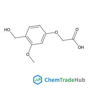 [4-(Hydroxymethyl)-3-methoxyphenoxy]acetic acid