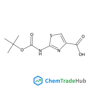2-({[(2-Methyl-2-propanyl)oxy]carbonyl}amino)-1,3-thiazole-4-carboxylic acid