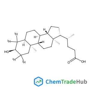 (3alpha,5beta)-3-Hydroxy(2,2,4,4-~2~H_4_)cholan-24-oic acid