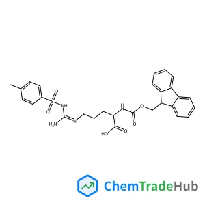 N~2~-[(9H-Fluoren-9-ylmethoxy)carbonyl]-N~5~-{N-[(4-methylphenyl)sulfonyl]carbamimidoyl}-L-ornithine