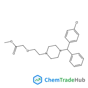 Methyl (2-{4-[(4-chlorophenyl)(phenyl)methyl]-1-piperazinyl}ethoxy)acetate