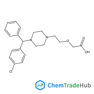 (2-{4-[(4-Chlorophenyl)(phenyl)methyl]-1-piperazinyl}ethoxy)acetic acid
