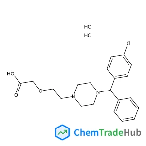 (2-{4-[(4-Chlorophenyl)(phenyl)methyl]-1-piperazinyl}ethoxy)acetic acid dihydrochloride