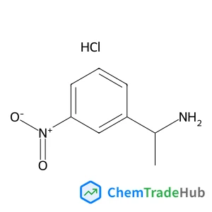 (1S)-1-(3-Nitrophenyl)ethanamine hydrochloride (1:1)
