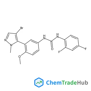 1-[3-(4-Bromo-1-methyl-1H-pyrazol-5-yl)-4-methoxyphenyl]-3-(2,4-difluorophenyl)urea