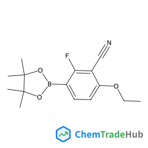 6-Ethoxy-2-fluoro-3-(4,4,5,5-tetramethyl-1,3,2-dioxaborolan-2-yl)benzonitrile