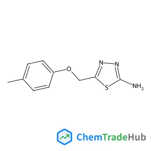 5-[(4-Methylphenoxy)methyl]-1,3,4-thiadiazol-2-amine