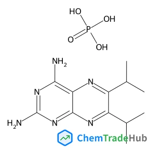 6,7-Diisopropyl-2,4-pteridinediamine phosphate (1:1) 6,7-Diisopropyl-2,4-pteridinediamine phosphate (1:1)