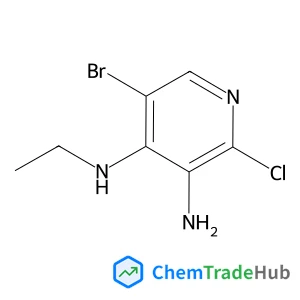 5-Bromo-2-chloro-N~4~-ethyl-3,4-pyridinediamine